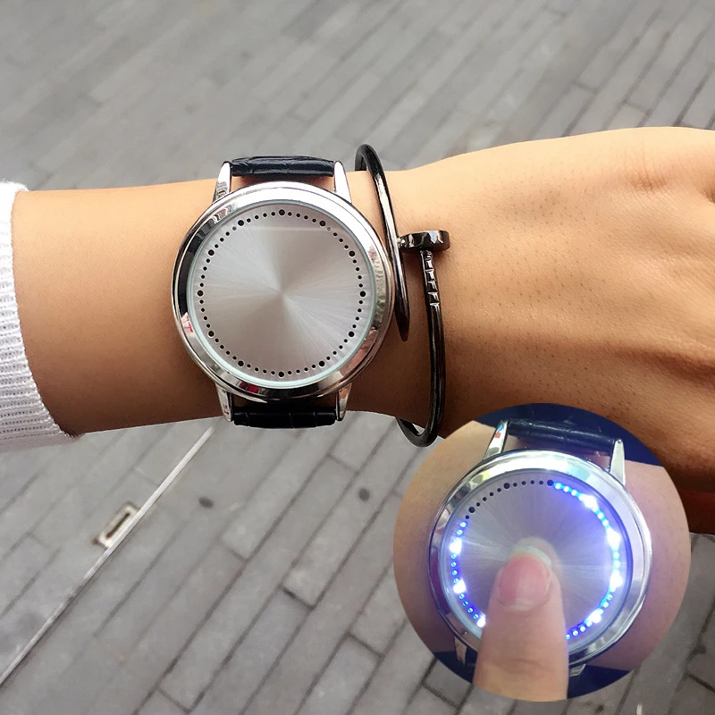 up watch led black