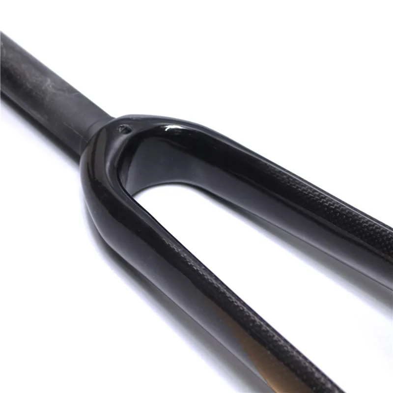 EC90 Carbon BMX Fork 20er 20inch Folding Bike 3K Carbon Fiber Bicycle Front Forks Disc Brake (2)