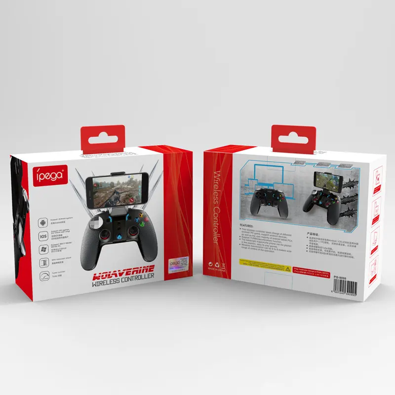 

Android Smart Phone Gamepads Dual Motor Turbo Gaming Telescopic Joystick Wireless Bluetooth Gamepad Game Controller for Windows