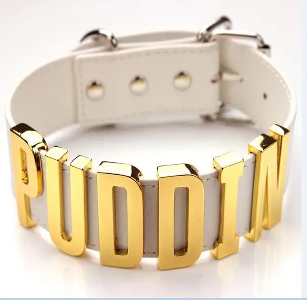 Модное ожерелье s для женщин ювелирное изделие поп-культура Harley Puddin колье ожерелье Grandes Colier массивное ожерелье - Окраска металла: white
