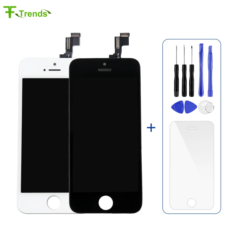 

The Cheapest Price Ecran Display For Pantalla iPhone 5S 5C 5 se LCD Touch Screen Digitizer Assembly With Gifts by Free Shipping