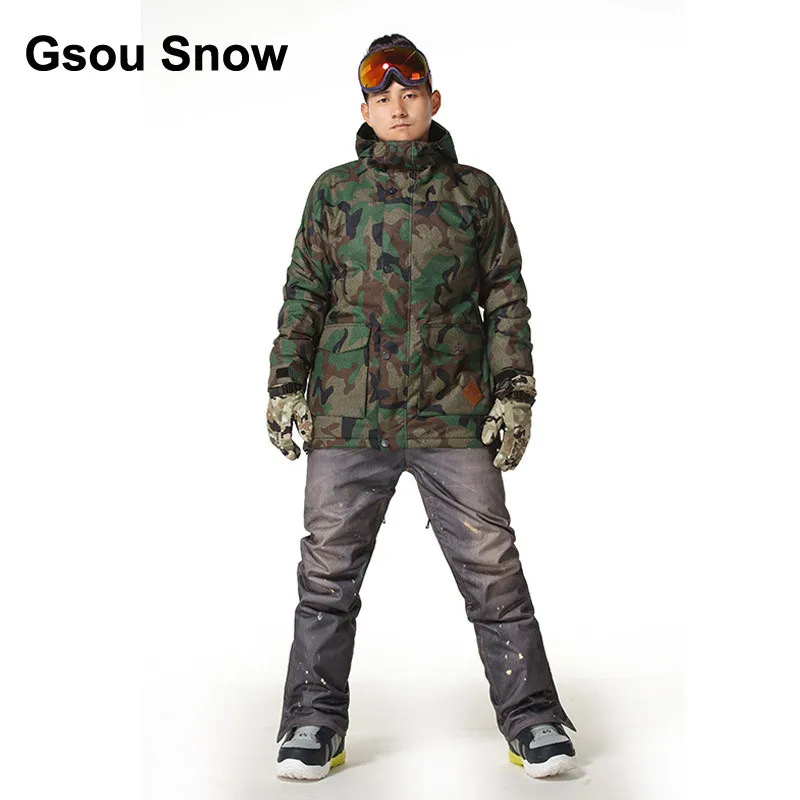 Gsou Neve sci Impermeabile militare Giacca da snowboard sport Top Warm Up  cappotto invernale Antivento pantaloni Da Sci|trouser suits|trousers  blacktrouser stand - AliExpress