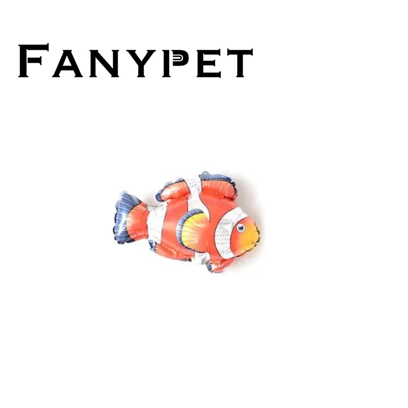 

10 шт., фольгированные воздушные шары в виде рыбок клоуна