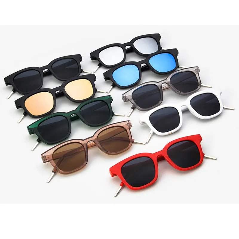 Мужские и женские очки кошачий глаз Oculos De Sol маленькие квадратные в стиле ретро