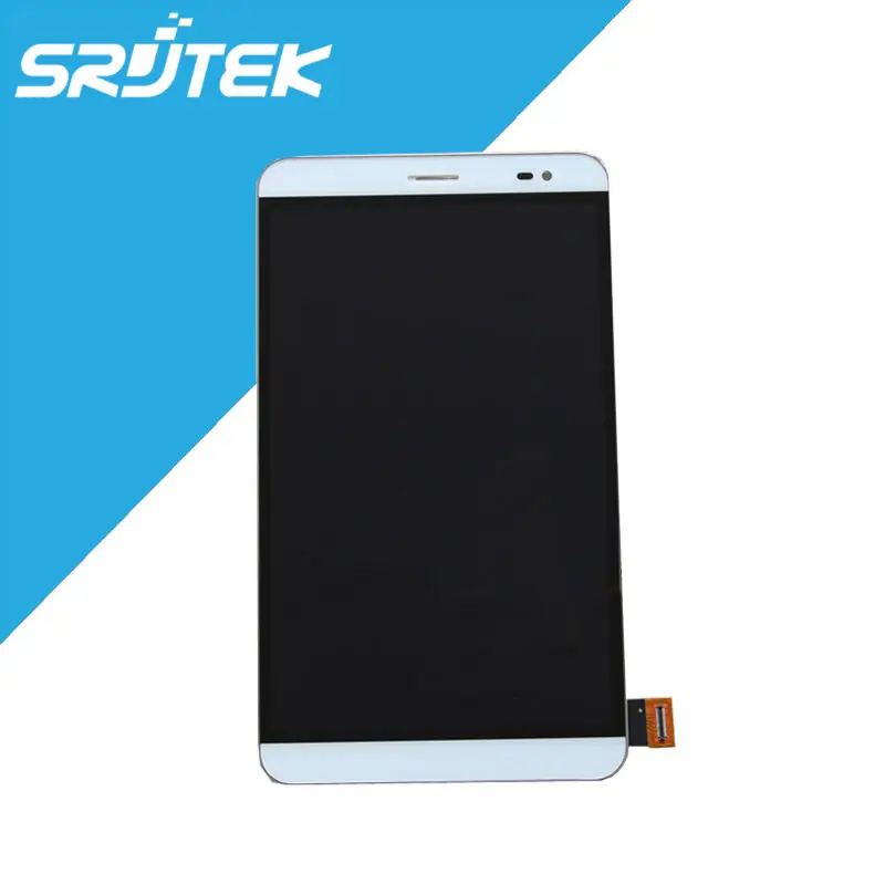 

For Huawei Honor X1 LCD Display Touch Screen Digitizer Sensor with Frame Full Assembly White/Gold