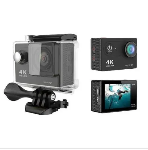 4K HD 1080P спортивная мини-камера, водонепроницаемая камера, Wifi, видеокамера, шлем Go pro, стиль для Xiao Mi Yi, водостойкая видеокамера