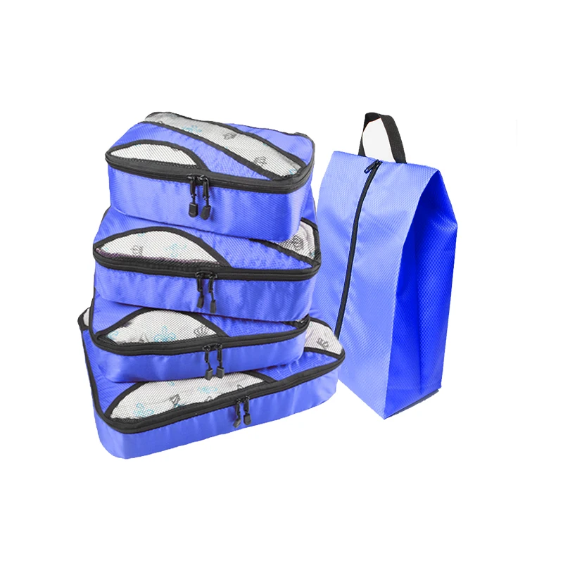 

Nylon Packing Cube Luggage Organizer/Waterproof/Double Zip Travel Bag Female/Men's/Hand Luggage/Women's/Kids/Nylon Travel Bag