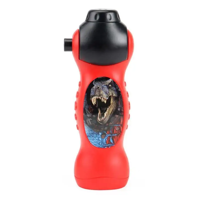 

LED Flashlight Baby Sleep Light Cartoon Dinosaur Projector Lamp 24 patterns 90 Rotary Degrees Early Education Toys Children