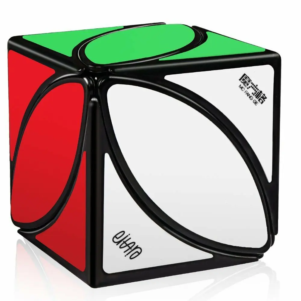 

Qiyi MoFangGe Maple Speed Cube FengYe Skew Cube Puzzle Twist Eitan Ivy Leaf 56mm Pack With Color Box 1Pcs Safe ABS Ultra-Smooth