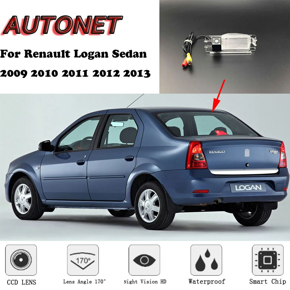 AUTONET Backup Rückansicht kamera Für Renault Logan Limousine 2009 2010 2011 2012 2013/parkplatz Kamera oder Halterung