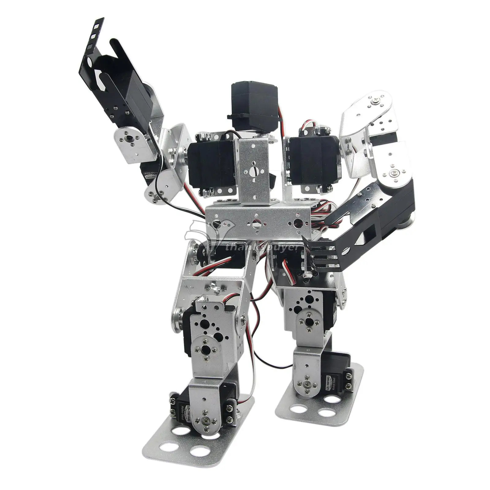 

Assembled 13 DOF Biped Robotic Educational Robot with LD-1501MG Servo for Racing Dancing
