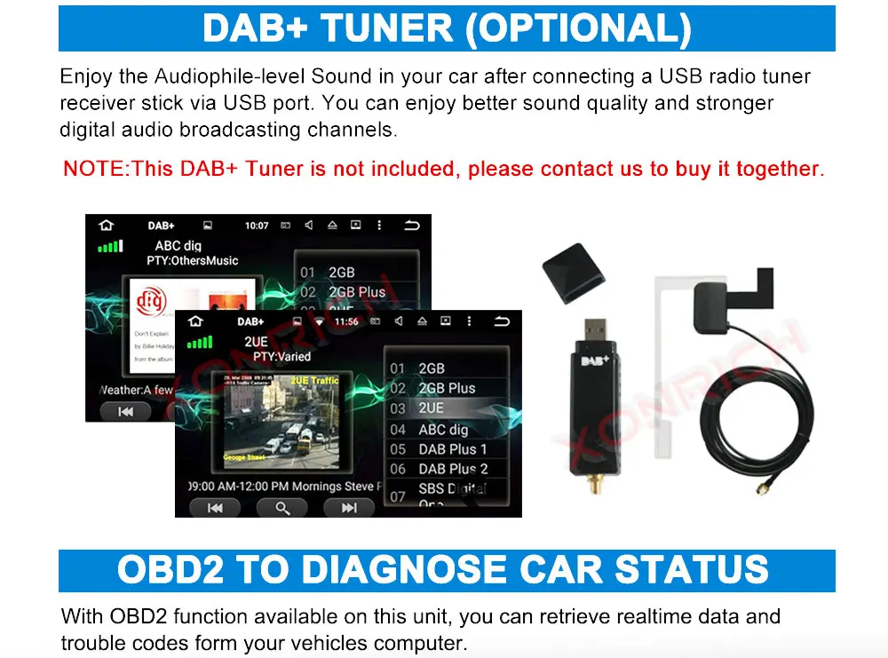 Top Autoradio Double Din Android 9.0 Universal Car Multimedia Player Stereo Head unit NO DVD Quad Core Wifi GPS Navi 178mm*100mm 14
