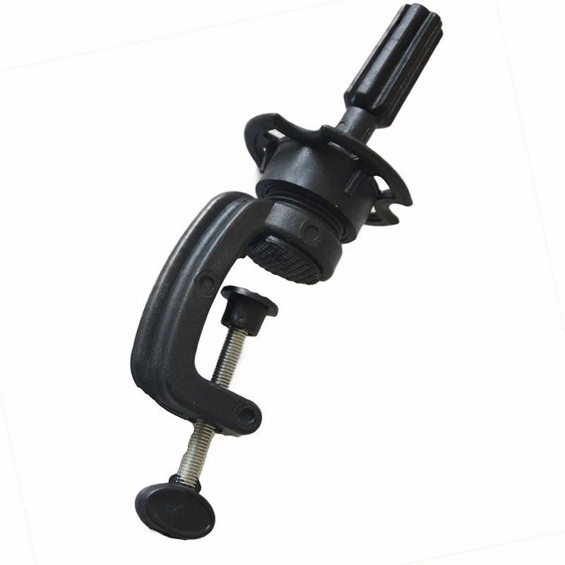 

Professional Training Head Table Stand Good Quality Wig Head Stand Black Clamp For Mannequin Head Small Dummy Head Holder