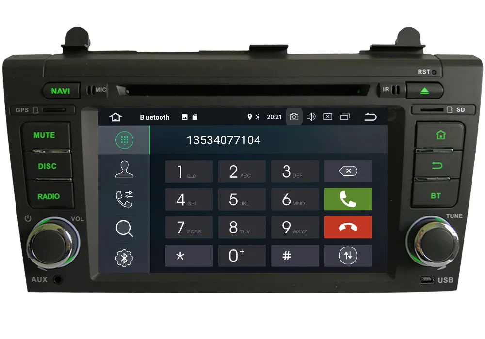 Discount 7" Octa Core 4G WIFI Android 8.1 4GB RAM 64GB ROM Car DVD Player Radio GPS Glonass Navigation For Nissan Tenna Altima 2013-2016 1