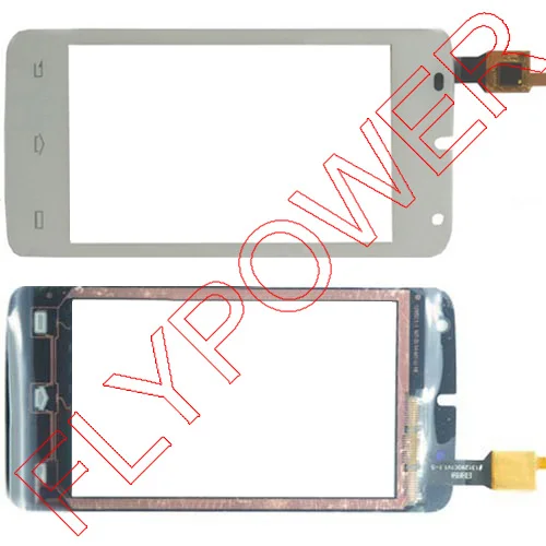 

for Philips W536 Touch digitizer Glass Screen Lens White by free shipping; 100% warranty