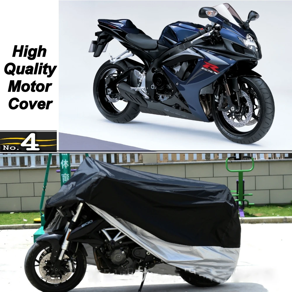 Мотоциклетная Крышка для Suzuki GSX 400 Водонепроницаемая УФ Защита от пыли/Защита от дождя крышка из полиэфирной тафты