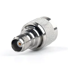 2 pces l16 n macho ao conector fêmea do adaptador coaxial do rf de tnc