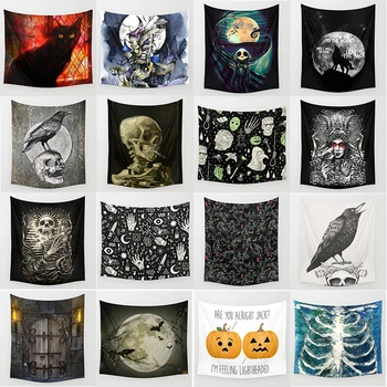 

Hot sale halloween tapestries wall hanging tapestry home decoration wall tapestry tapiz pared 1500mm*1500mm