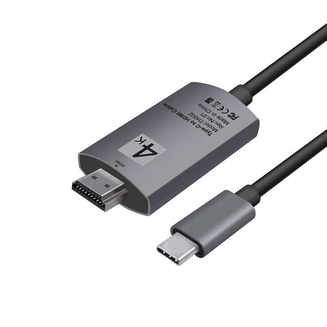 USB 3.1 HDMI كابل علامة هواوي زميله 20 P20 ProType C إلى HDMI الصاعقة 3 ل ماك بوك سامسونج غالاكسي S9/S8 USB-C محول HDMI