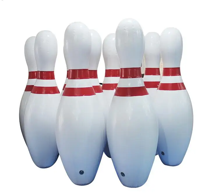 large inflatable bowling set