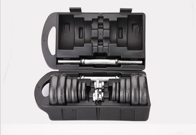 barbell dumbbell sets 2 use Plating dumbbell 2 dumbbell+security screw