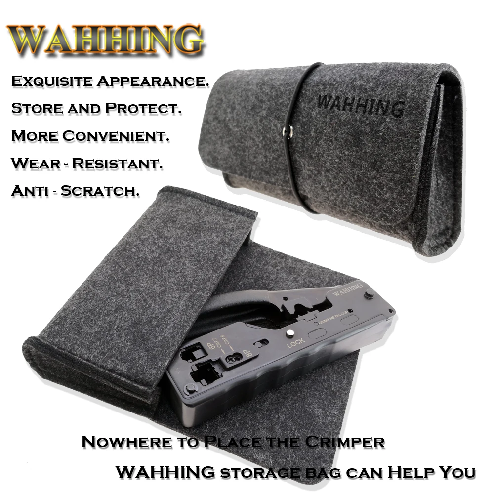 RJ45 Tool Network Crimper Crimping Tools For Cat7 Cat6 Cat5e Cat5 STP Plugs RJ45 Connector Cables Multifunctio Crimp Metal Clip