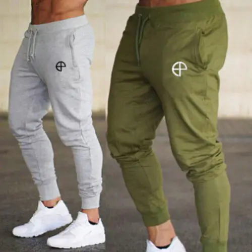 polyester and spandex joggers