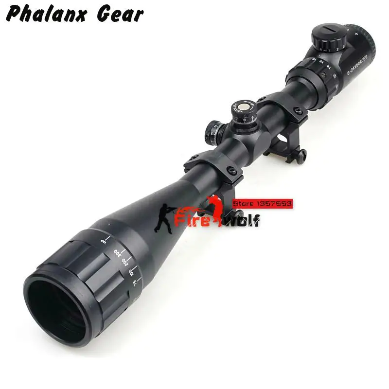 6 24x50 Aoe Riflescope R & g сетка винтовка Снайпер охотничий диапазон аксессуары|Оптические