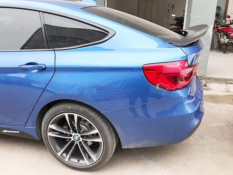 

Carbon Fiber SPOILERS CAR REAR WING TRUNK LIP SPOILER FOR BMW F34 3 Series GT320i GT328i GT335i 2013 2014 2015 2016 2017 2018