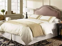 rivet camelback modern fabric sleeping soft bed King size bedroom furniture Made in China