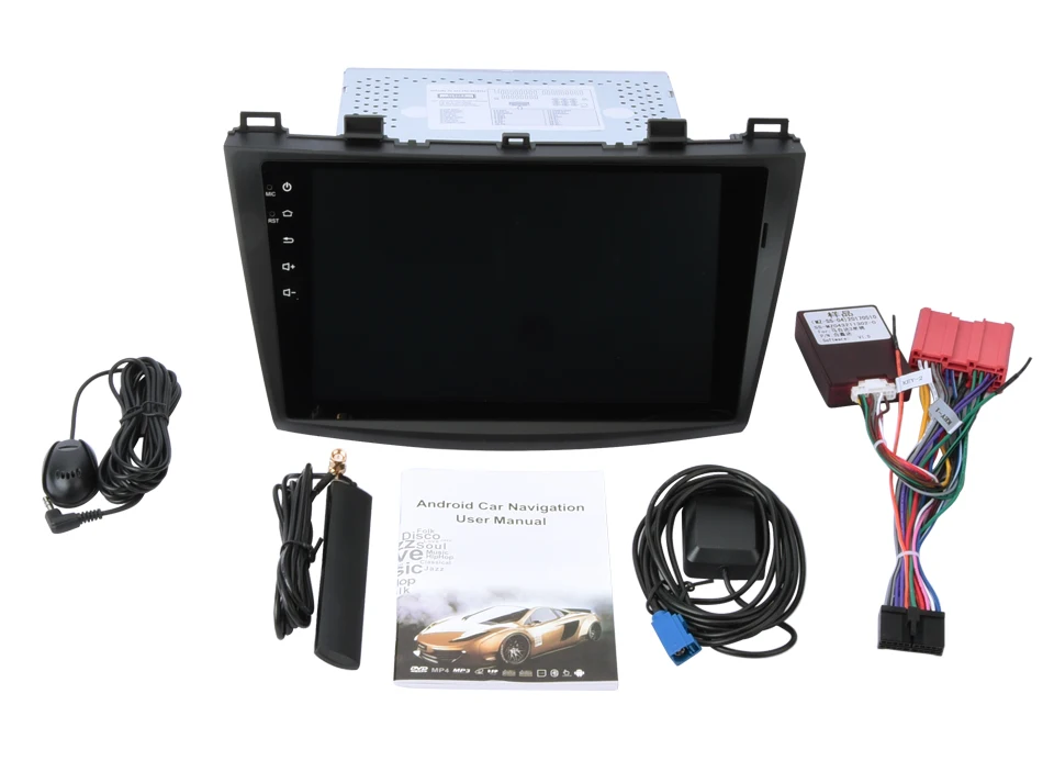 Clearance MARUBOX Double Din Android 7.1 For MAZDA 3 Axella 2009-2013 9" IPS Stereo Radio GPS Navigation Car Multimedia Player 9A702DT3 10