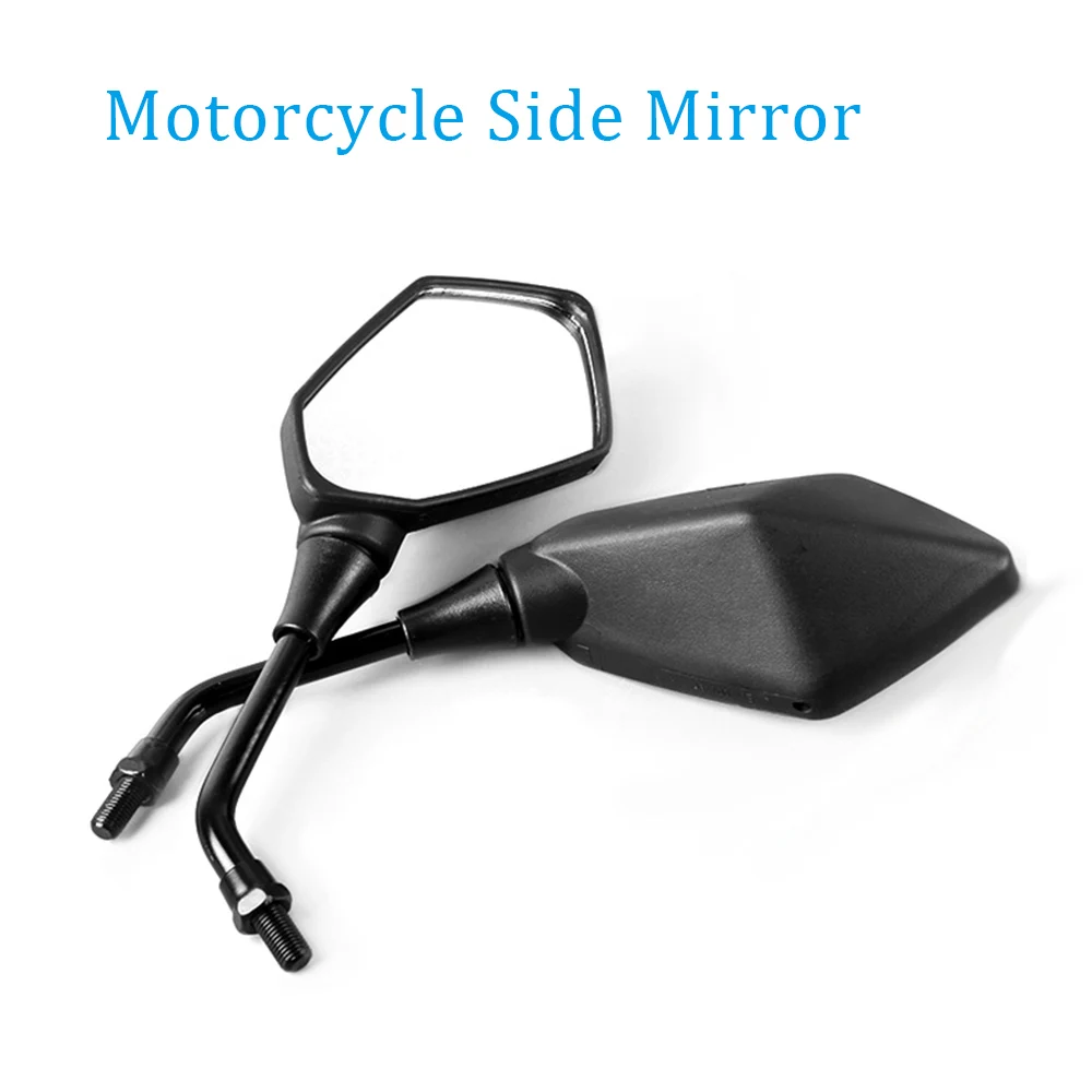 

2pcs universal 10mm 8mm motocross ATV Off-road dirt pit bike motorbike side mirror moto rearview motorcycle mirror