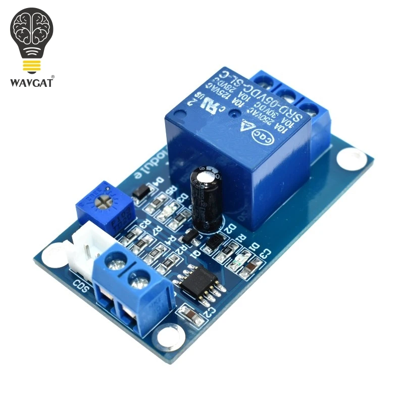 WAVGAT 5 в 12 В светильник переключатель управления реле фоторезистора модуль обнаружения сенсор 10A яркость автоматический модуль управления XH-M131