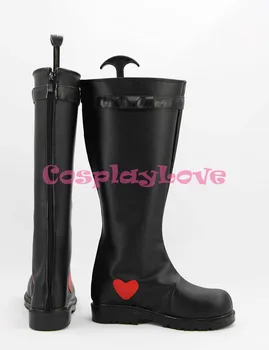 

Custom Made Japanese Anime Vocaloid Kagamine Len Rin Cosplay Shoes Boots With Heart For Christmas Halloween Party Birthday