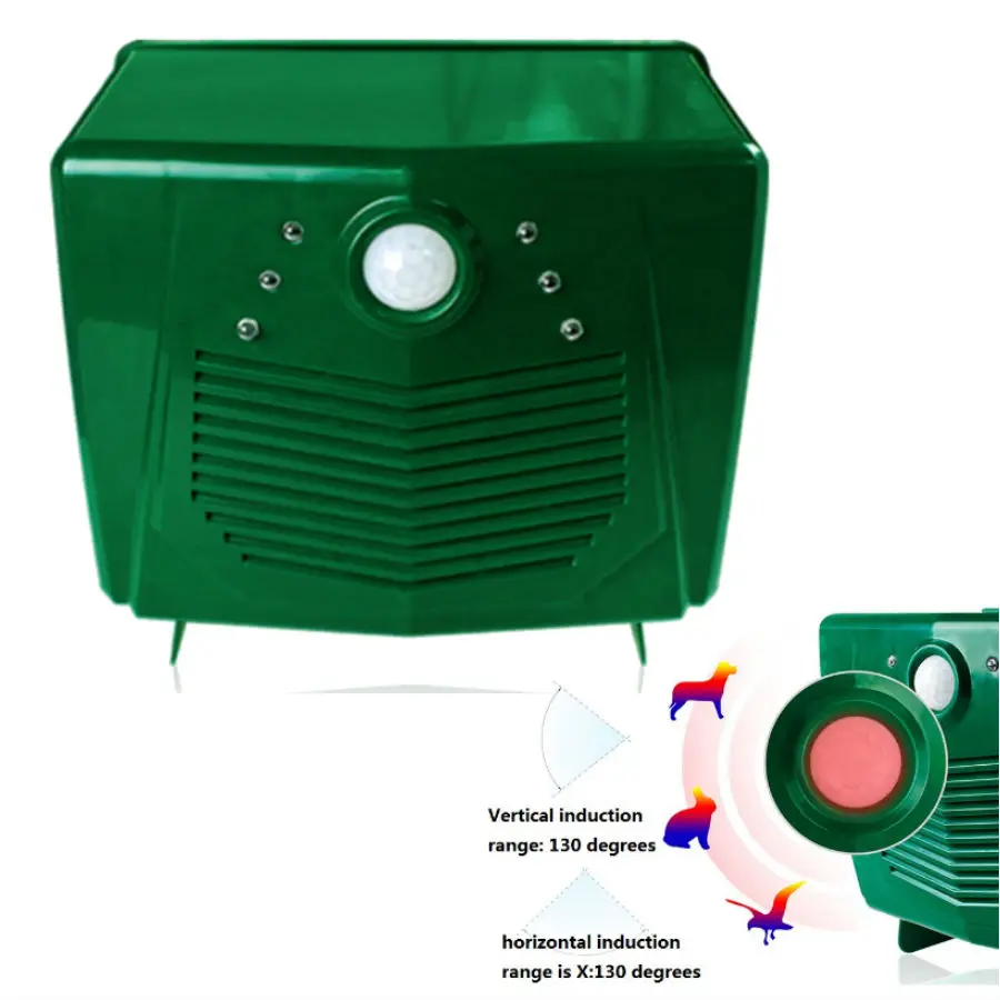 220V Ultrasonic Pest Repellers Sound Bird Repeller Driving Pest Control