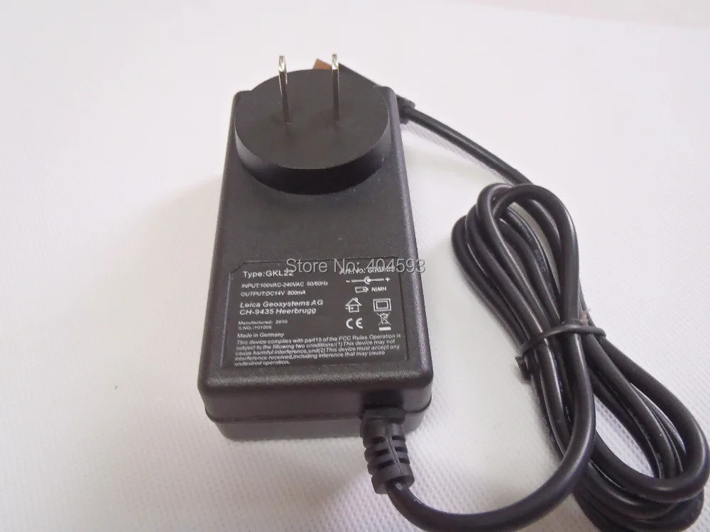 NEW GKL22 CHARGER 5-PIN CHARGER FOR LEICA GEB77 GEB187 GEB171 BATTERY 