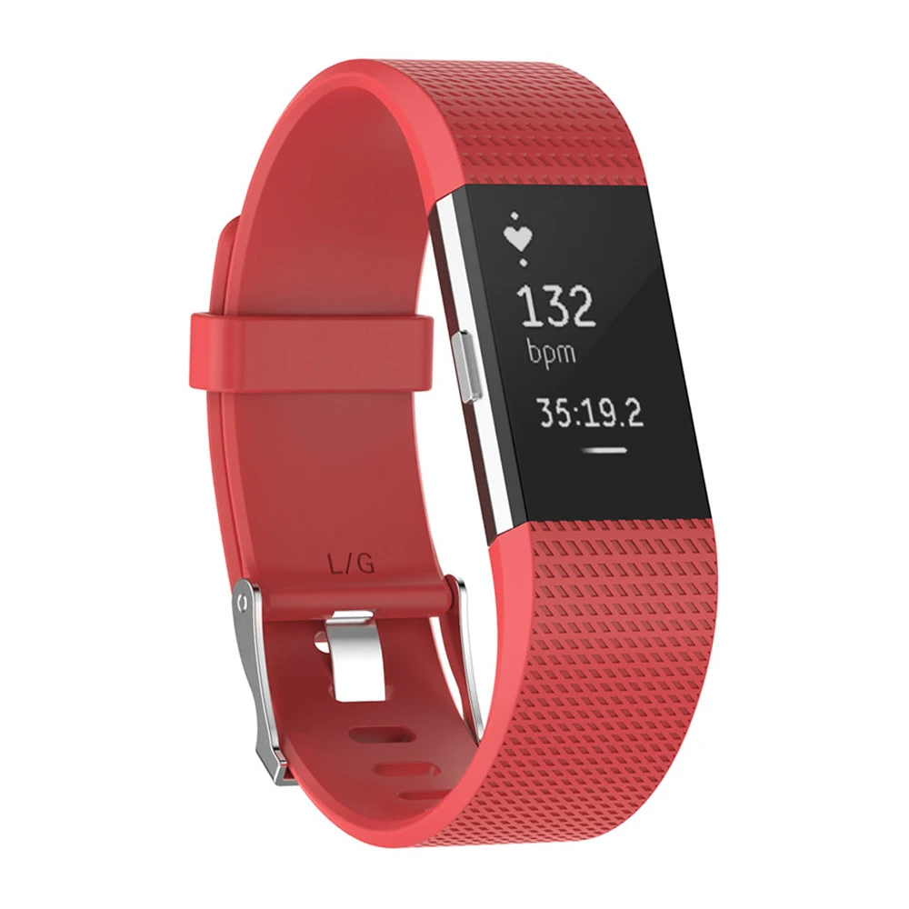 Wristband Wrist Strap Smart Watch Band Strap Soft Watchband Replacement Smartwatch Band For Fitbit Charge 2 0002