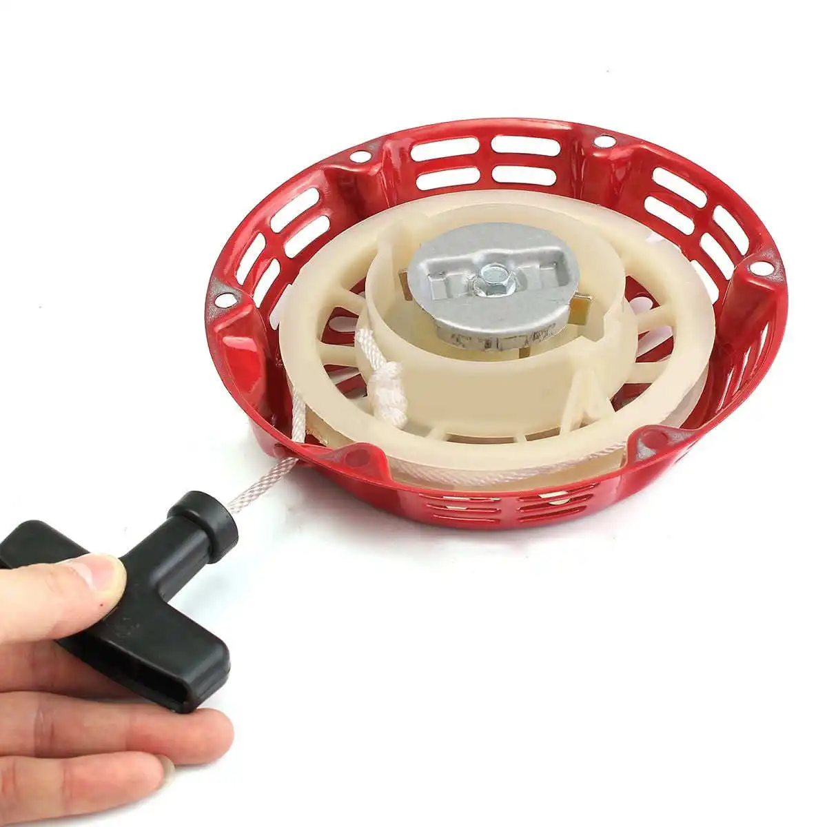 DWZ  New Recoil Assembly Pull Starter Start For GX160 5.5hp GX200 6.5hp Engine Red