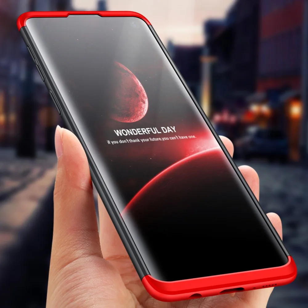 Full Protection Case for Samsung Galaxy S10 Luxury Hard PC 3 In 1 Back Cover SM-G973F Armor Coque |