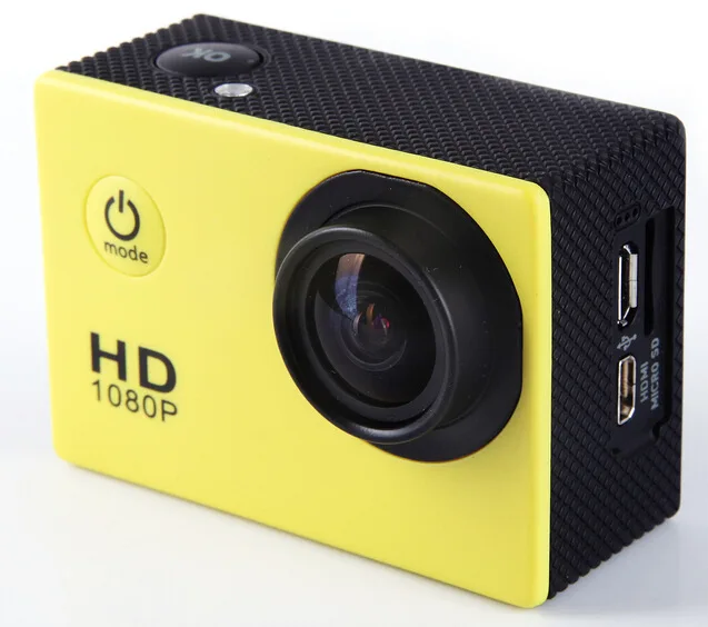 Спортивная камера 8MP 140D 1080P 2 0 LCD широкоугольные экшн камеры шлем видеокамера 30 м
