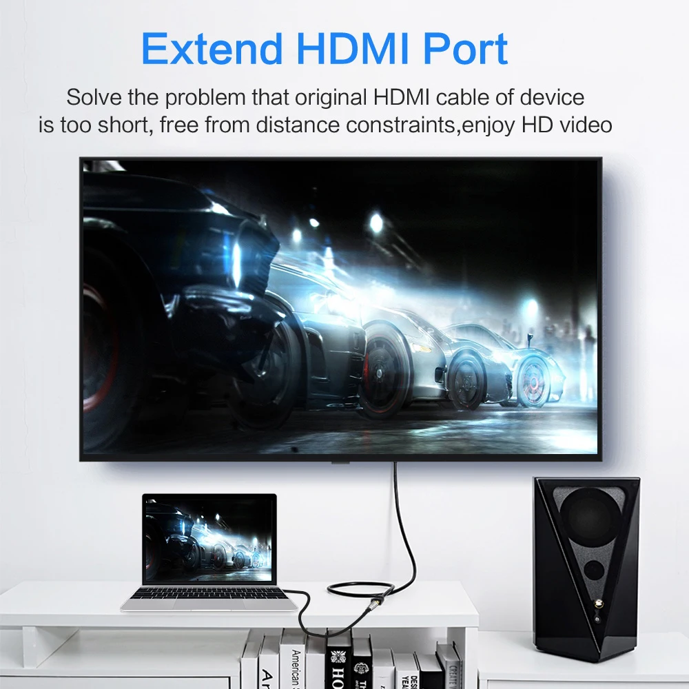 3 фута 1080p HDMI удлинитель 1,4 в HDMI к HDMI кабель мужчин и женщин удлинитель Кабель для HD lcd ТВ ноутбука PS3 проектор ПК 1 м