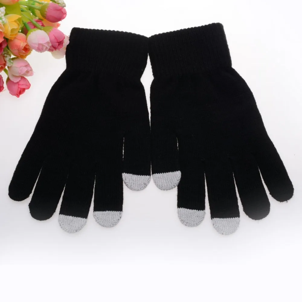 2017 Hot Women s Conductive Touch Screen Warm font b Gloves b font For Touchscreens Smart
