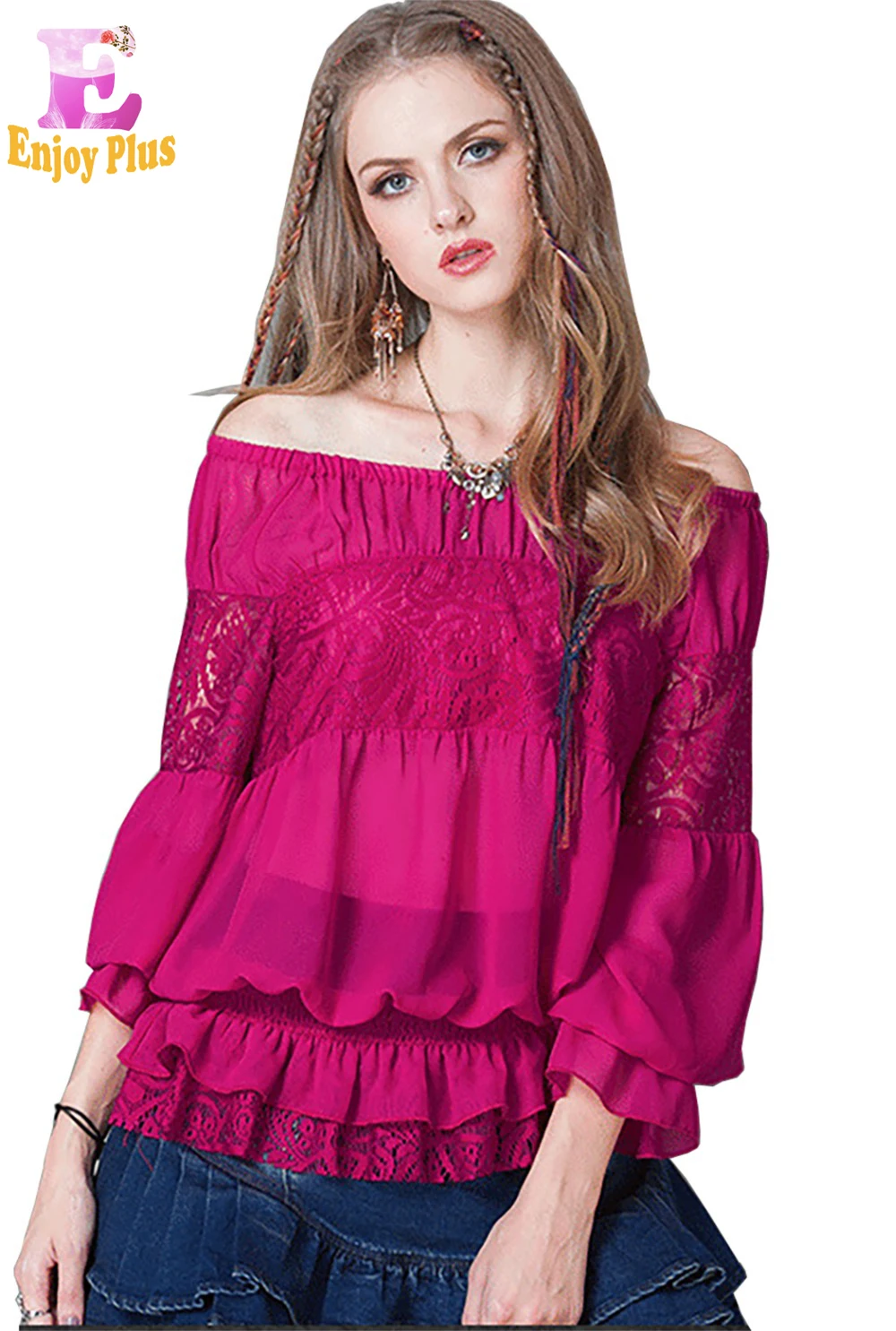girls pink blouse