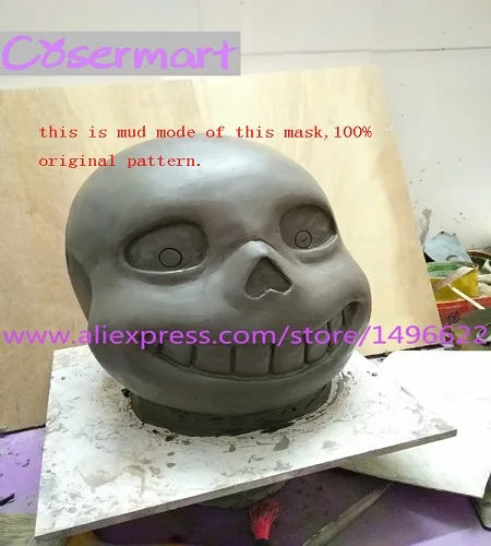 Hot Game Undertale Mask Hard Latex Cosplay Sans Papyrus helmet Full Head Masks Halloween Party Prop (15)