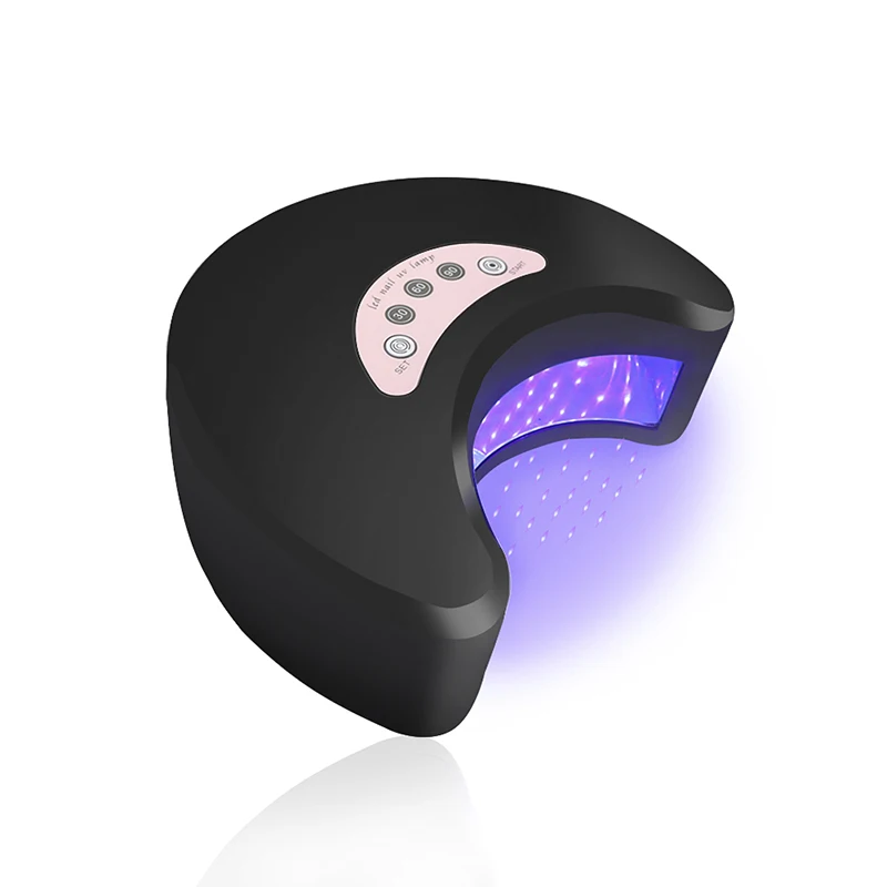 

12W LED Light Lamp Moon Type Nail Dryer Quick for Curing with Induction Pro Fashion Salon Nails Tools 30s/60s/90s Time Setting