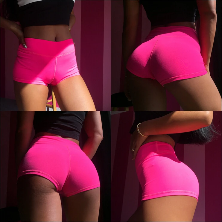 Babes In Spandex Shorts