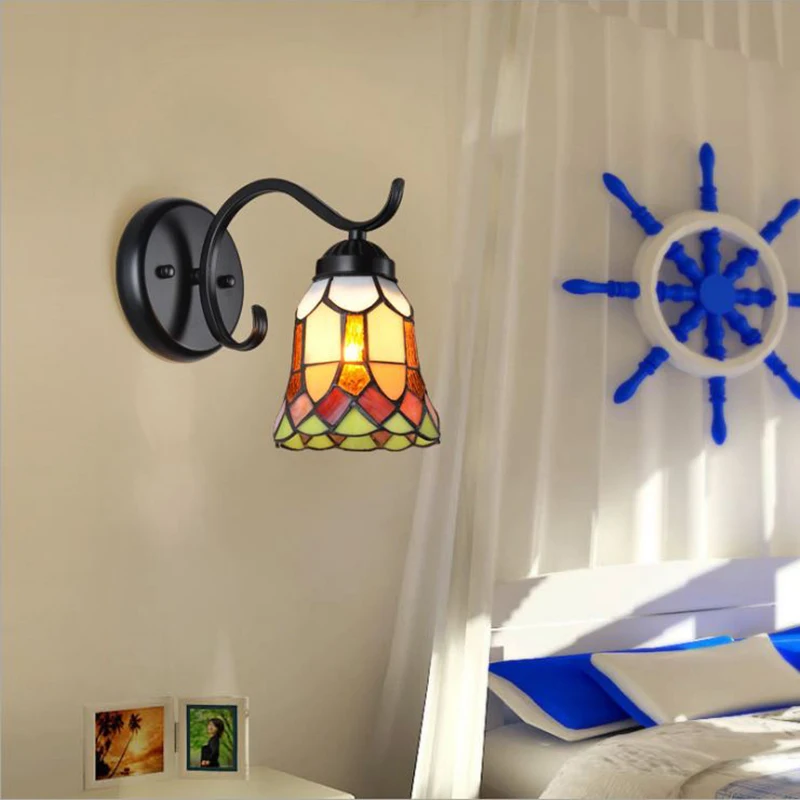 Modern Mediterranean Wall Lamp Ac85-265v Eight Choice Led Wall Lamp ...