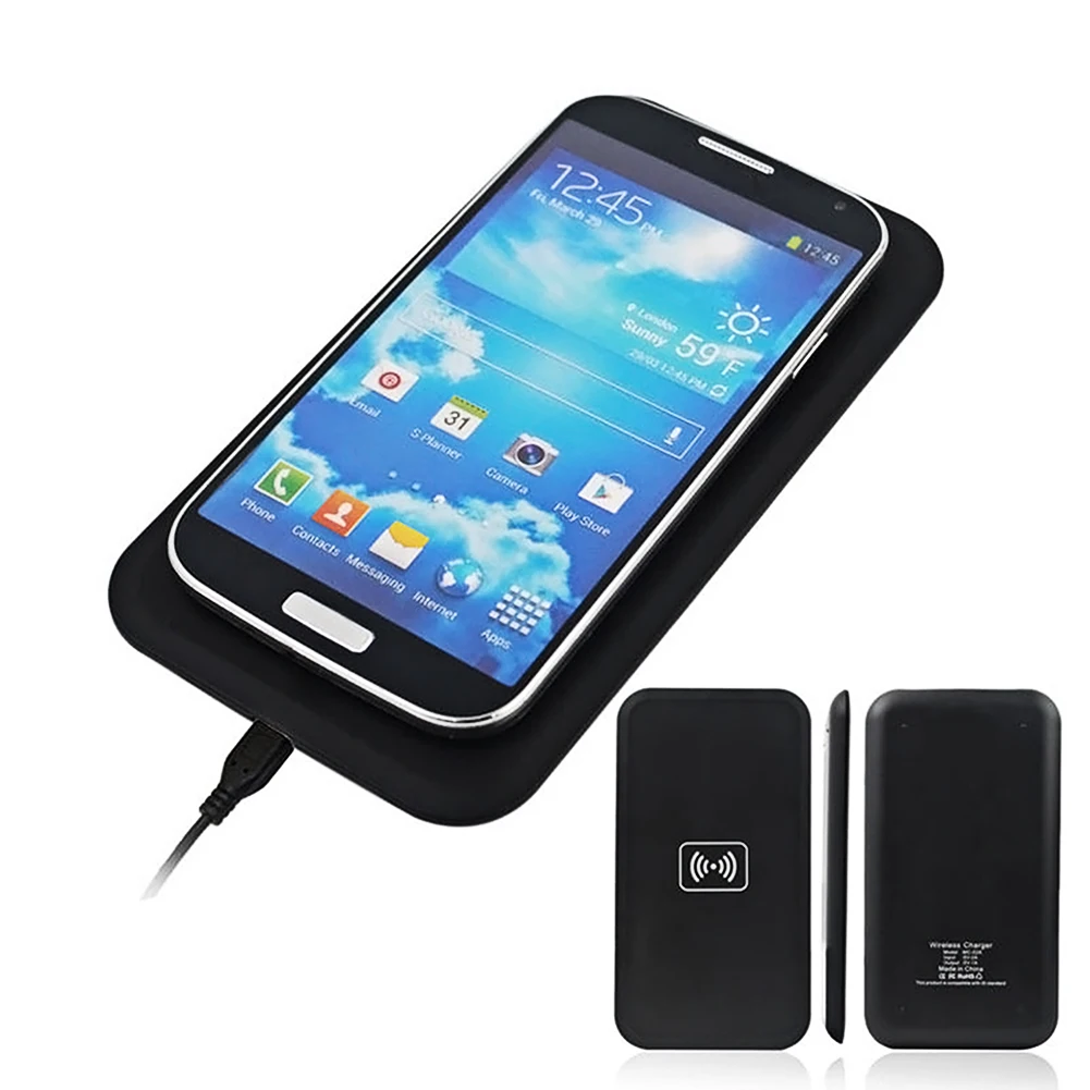 ALLOET мобильный телефон QI беспроводной зарядное устройство Pad ультра тонкий беспроводной зарядный приемник передатчик Комплект для iPhone 7 6S 6 Plus 5 5S 5c