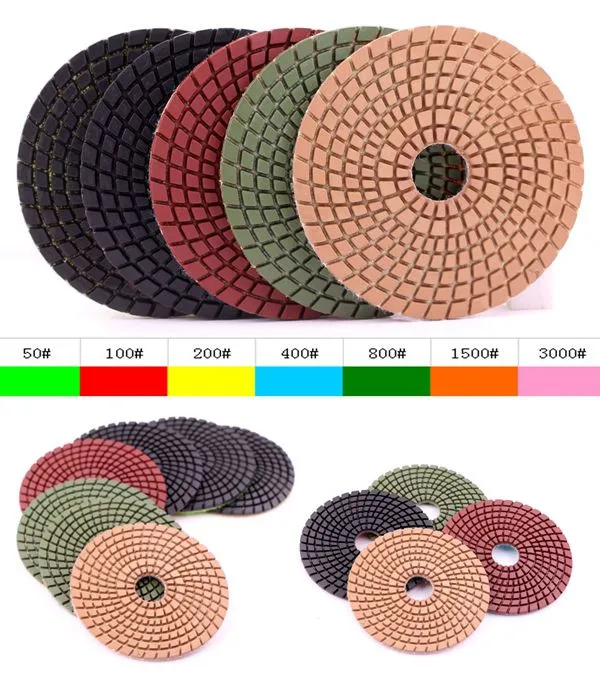 DC-ASCPP02 "(100 мм) с 2,5 мм мокрой алмазной полировки для гранита и мрамора