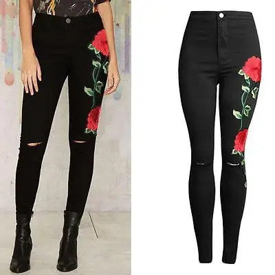 ladies design jeans